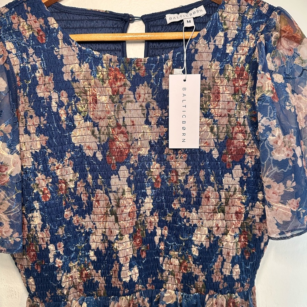 Baltic Born blue floral dress - Picture 2 of 11